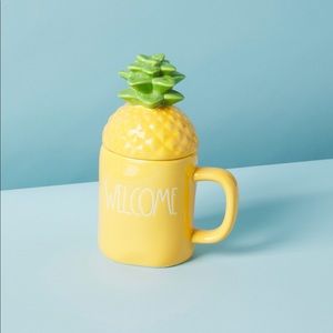 Rae Dunn Pineapple Welcome Mug